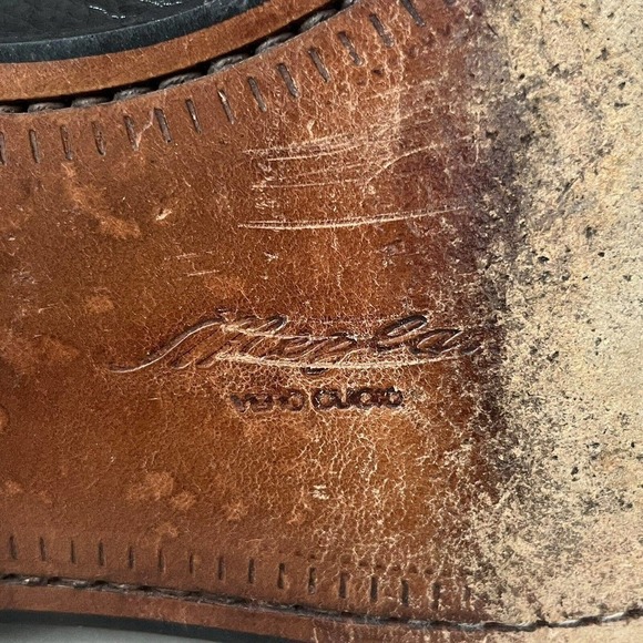 Aquatalia Women's Orilla Size 9 Sneakers Snake Embossed Leather Slip On - Picture 11 of 14